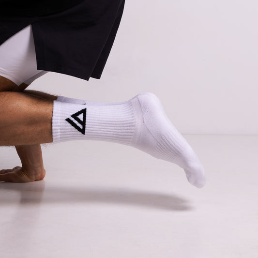 Long socks white