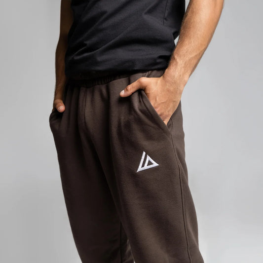 Relaxed sweatpants Choco