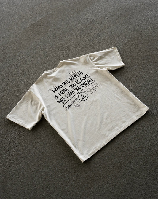 T-shirt RAW Écru