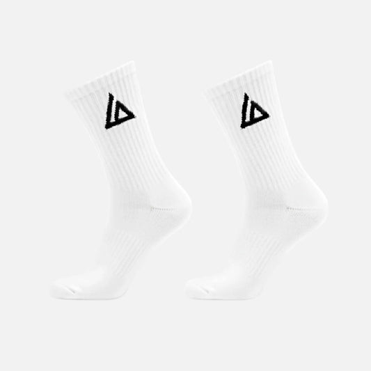 Chaussettes longues blanches