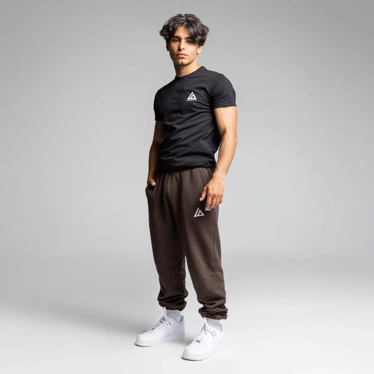 Relaxed sweatpants (choco) PREORDER