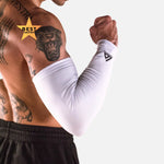 Manchon de compression blanc