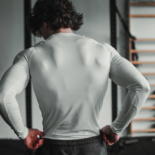 Koszulka kompresyjna biała